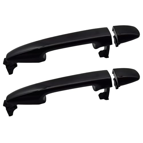 Lcyolada 2Pcs Rear Sliding Door Handle for Toyota Sienna 2011
