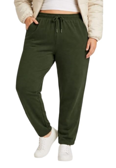 Women's Plus Size Lounge pants - Poly Spandex -4 Way Stretch Night Pants, Soft & Comfortable Sleepwear Bottoms and 2 Sided Pockets With Rope.-picture-10