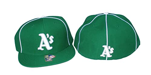 Gorra ajustada Oakland Athletics talla 8 verde miniatura 1