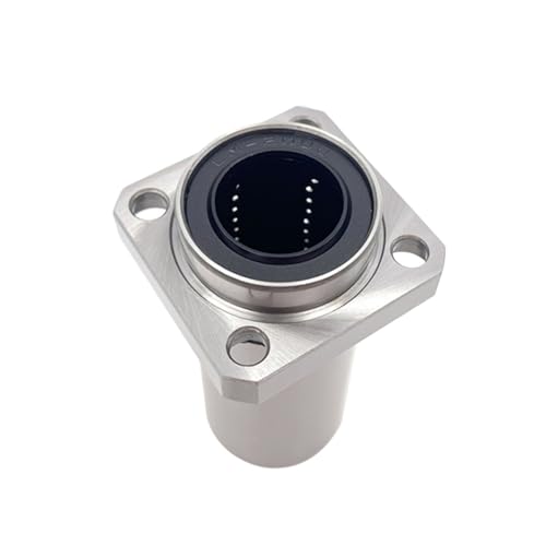 Rodamiento lineal LMKP50LUU brida cuadrada piloto doble ancho de precisión para guiado de ejes 4