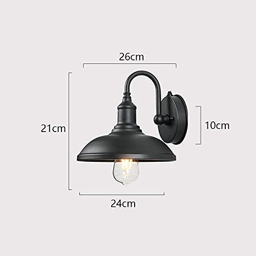 Aplique de pared exterior tradicional con sensor de luz ambiental WQHPLMD 7