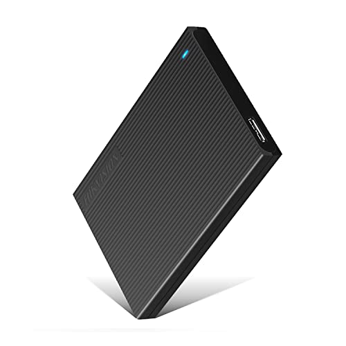 Image of Hikvision T30 Portable HDD 1TB, Hard Disk Drive, Ultra Slim, Mobile External Storage up to 120 M /s USB 3.0, Compatible for Desktop Mobile Phone Laptop (1TB)