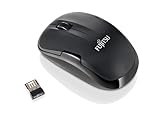 fujitsu maus gl9000 - Mausauflösung: 1.000 dpi Fujitsu WI200 Kabellose Maus (1000 DPI, 2,4GHz, USB) schwarz
