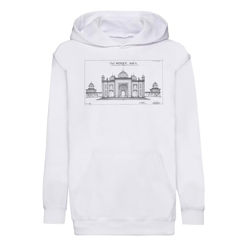 Sweat enfant Taj Mahal une idée cadeau originale sur le thème des merveilles du monde