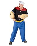 Lieferumfang: 1x Original Popeye Kostüm Plus Size für Fasching