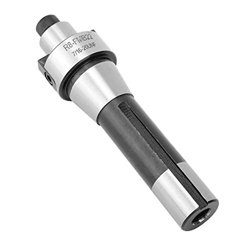 Image of R8-FMB22 Face End Mill Cutter, 7 /16-20 UNF Thread, Steel Construction, for 50mm and 63mm Cutter Head