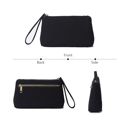 Yonben NA Canvas Wristlet Bag Purse With Card Slot And Phone Pocket - Lightweight And Stylish - Perfect Phone Pouch thumb #5