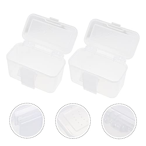 Balacoo Caixa 2pcs Caixa De Minhocas Terrário De Répteis De Plástico Terrário Para Répteis Reptichip
