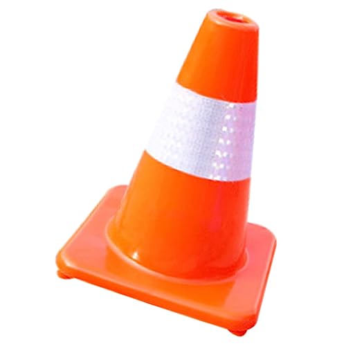 Zerodeko Cono Stradale Riflettente Cono Sicurezza Per Lavori in Corso Per Vialetti