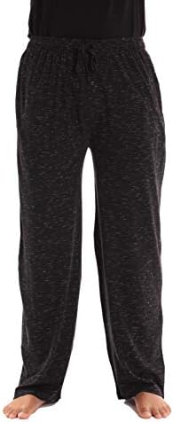 At The Buzzer Mens Cotton Pajama Pants 14506-BLK-XXXL
