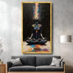 Décoration murale abstraite univers pour libérer le stress