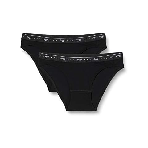 Sloggi 24/7 100 Mini 2p Slip Mujer Negro Cover