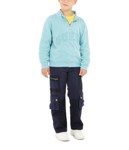 GUESS Boys' Garment Dye Cargo Pants