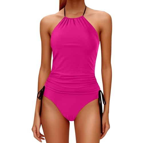Tankini 2 pièces XXL avec cordon de serrage pour dissimuler le ventre à la plage