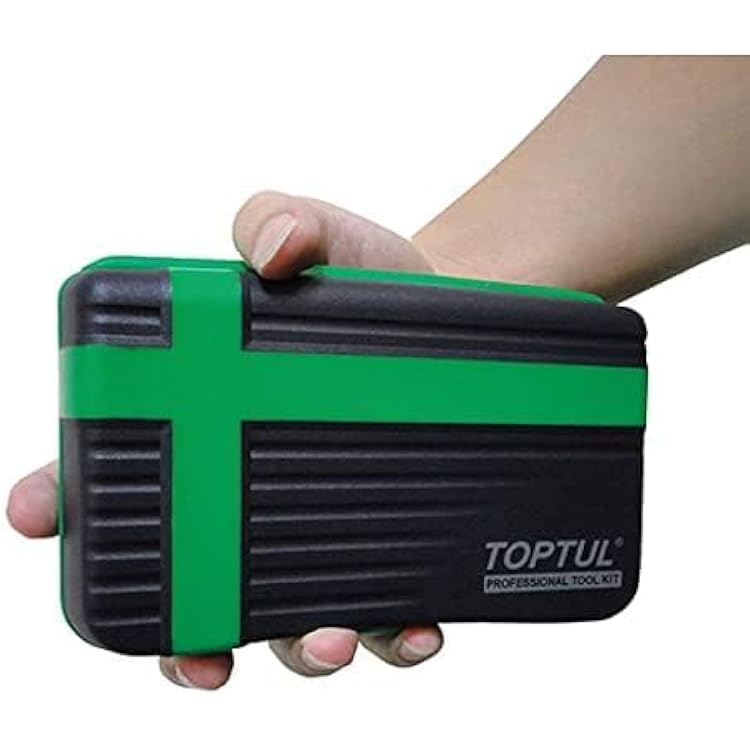 TopTul 41PCS Professional Grade 1/4 DR. Flank Socket Set