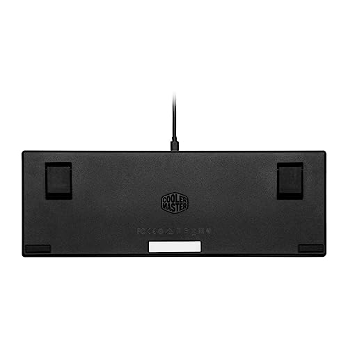 Image of Cooler Master SK620 60% Gunmetal Mechanical Keyboard with Low Profile Red Switches, New and Improved Keycaps, and Brushed Aluminum Design | 60% Wired Rgb Keyboard, Low-Profile Red Switches, Brushed Aluminum Top, Ergonomic Keycaps, USB-C Removable Braided Cable
