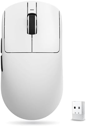 ATK VXE Dragonfly R1 Pro Wireless Gaming Mouse, 48g Lightweight, PAW3395 Sensor, Adjustable DPI, 4k Polling, 75 Hr Battery Life, Dual-Mode 2.4G/Wired
