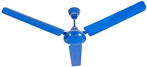 USHA Racer 1200mm 50 Watt Energy Efficient 1 Star Rated Power Saving High Speed Ceiling Fan (Blue)