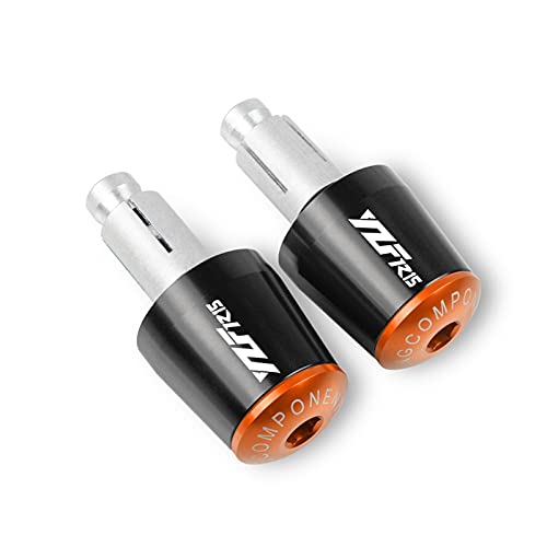 Poignées de Guidon Moto Orange pour YAMAHA YZF R15 en Ville et sur Route