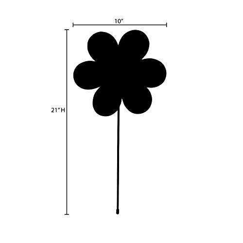 In the Breeze 6-Petal Flower Spinner, 10-Inch Neon Fusion Flower Spinner, 3 Pack, 2735 - Image 5