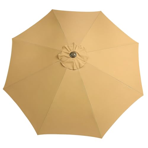 Parasol de patio repuesto resistente de sombrillas jardín y terraza