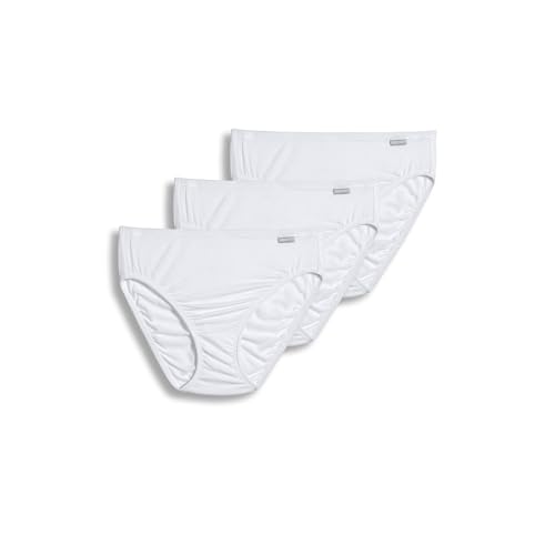 Jockey Women's Underwear Supersoft French Cut - 3 Pack, White, 7