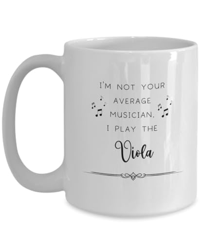 Viola Coffee Mug, Gifts for Best Musician Ever, Gift for Viola Player, Christmas, Birthday, Event Present