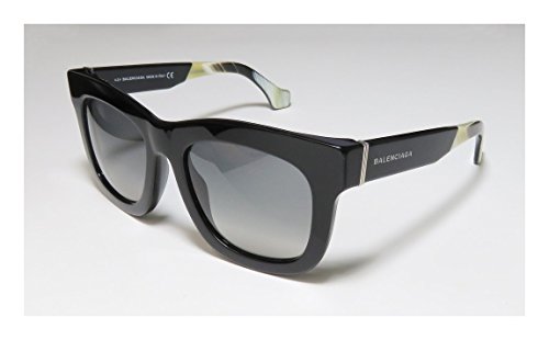Sunglasses Balenciaga BA 9 BA0009 01B shiny black / gradient smoke