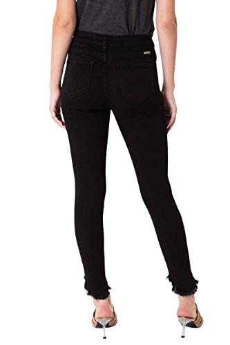 Kan Can Women's High Rise Ankle Skinny Jeans4