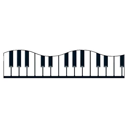 Trend Enterprises Musical Keyboard Terrific Trimmer, 2-1 4 x 39 Inches, Set of 12