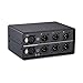 Nobsound 1-IN-3-OUT XLR Audio Switch ; Balanced Audio Converter ; 3-Way Stereo Passive Audio Selector Switcher (MC103 Pro 3-Out)