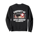 Propriété de l'atelier du père Noël Sweatshirt
