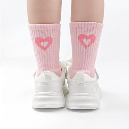 Image of Toddler Non Slip Cotton Crew Socks with Grips for Baby Boys Girls