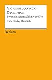 Decameron: Zwanzig ausgewählte Novellen. Italienisch/Deutsch (Reclams Universal-Bibliothek) - Giovanni Boccaccio