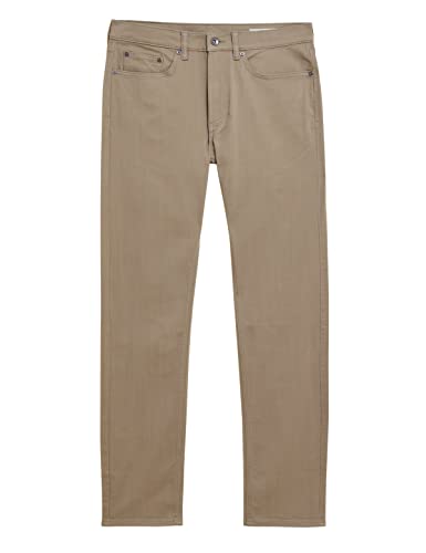 Image of Marks & Spencer Mens Light Wash Mid Rise Slim Fit Jeans