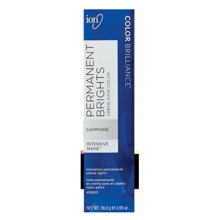 Ion Permanent Brights Creme Hair Color Sapphire Sapphire