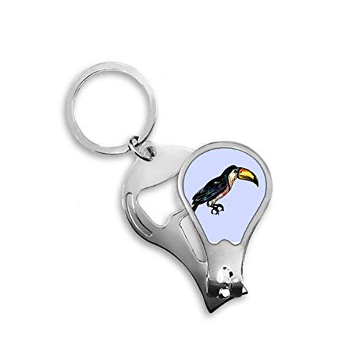 Coupe-ongles pour ongles épais Toco oiseau tropical coupe nette