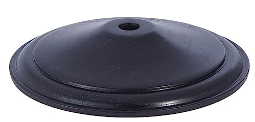 Image of B&P Lamp 2 Inch Diameter Wooden Vase Cap, Waxed Black Finish