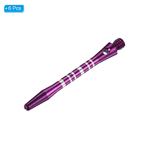 PATIKIL 45mm Aluminum Dart Shafts, Medium 2BA Thread Dart Stems Dart Accessories Throwing Fitting for Steel Tip - Image 3