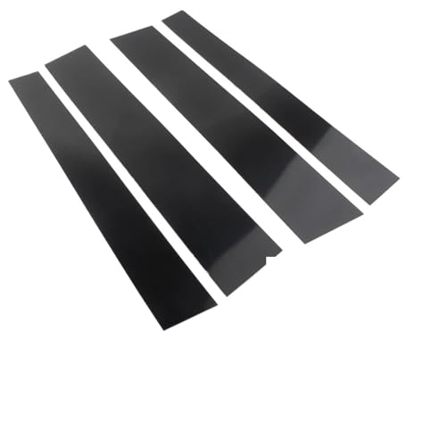 Autocollant noir brillant pour montants de voiture cabine 2007-2021