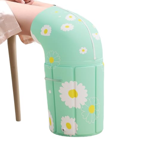 Bañera de pies portátil y cubo de masaje para remojo de ancianos