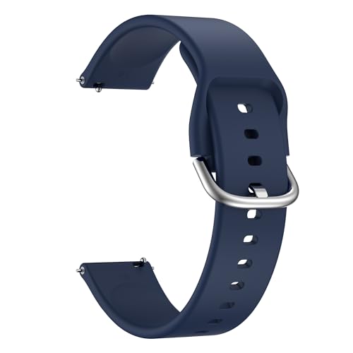 Image of Tobfit 18mm Silicone Watch Strap Compatible for Titan, Timex, Casio, Sonata,HMT etc,Quick Release Sport Loop Colorful Strap