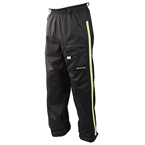 BERING Pantalon moto Pantalon CHICAGO Noir/Fluo, Noir, S