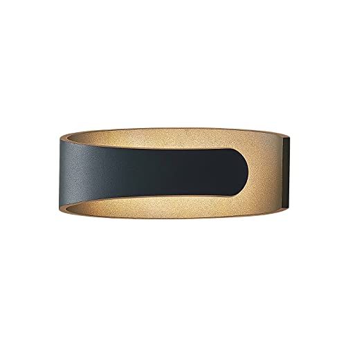 ELC LED Wandleuchte außen, Wandlampe Außenleuchte, Gartenleuchte...