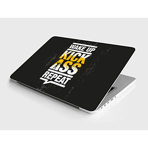 Image of Paper Plane Design Laptop Skins Sticker for Upto 17 in Laptops (Pack of 2) Des 13 (E)