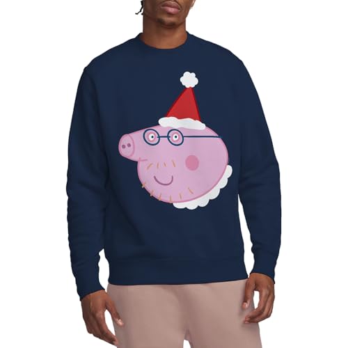 Pull Peppa Pig Papa Pig idée cadeau originale pour les fêtes de fin d'année