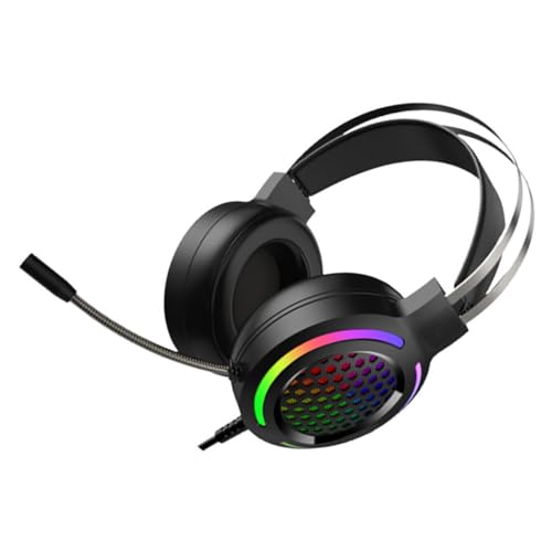 Casque de jeu rétroéclairé RVB avec micro antibruit pour immersion gaming - 7