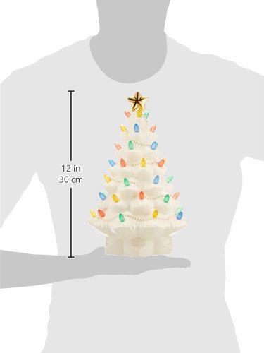 Lenox 867360 Treasured Traditions Ivory Lighted Tree Figurine #TOP5