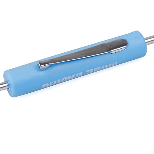 Image of Pocket Screwdriver Double End and Slotted Set Mechanical Magnetic Slotted Head with Clip, Mini Pocket Screwdrivers for Mechanics, Electricians (10Pcs, BLUE)
