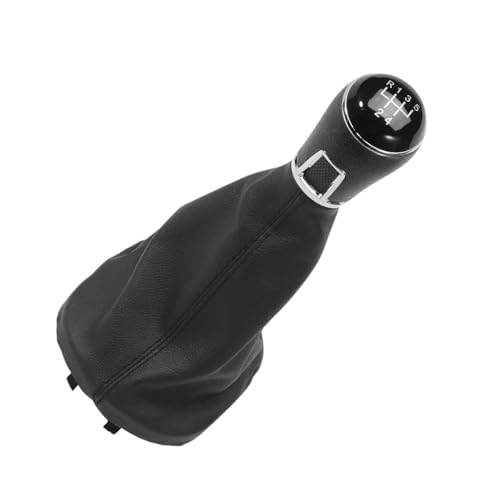 Pomo De Cambio Compatible Con VW Para Caddy 1T3 2005 2006 2007 2008 2009 2010 Perilla De Cambio De Marchas De 5 Velocidades Polaina Negra OEM: 1T0711113 2K0711113